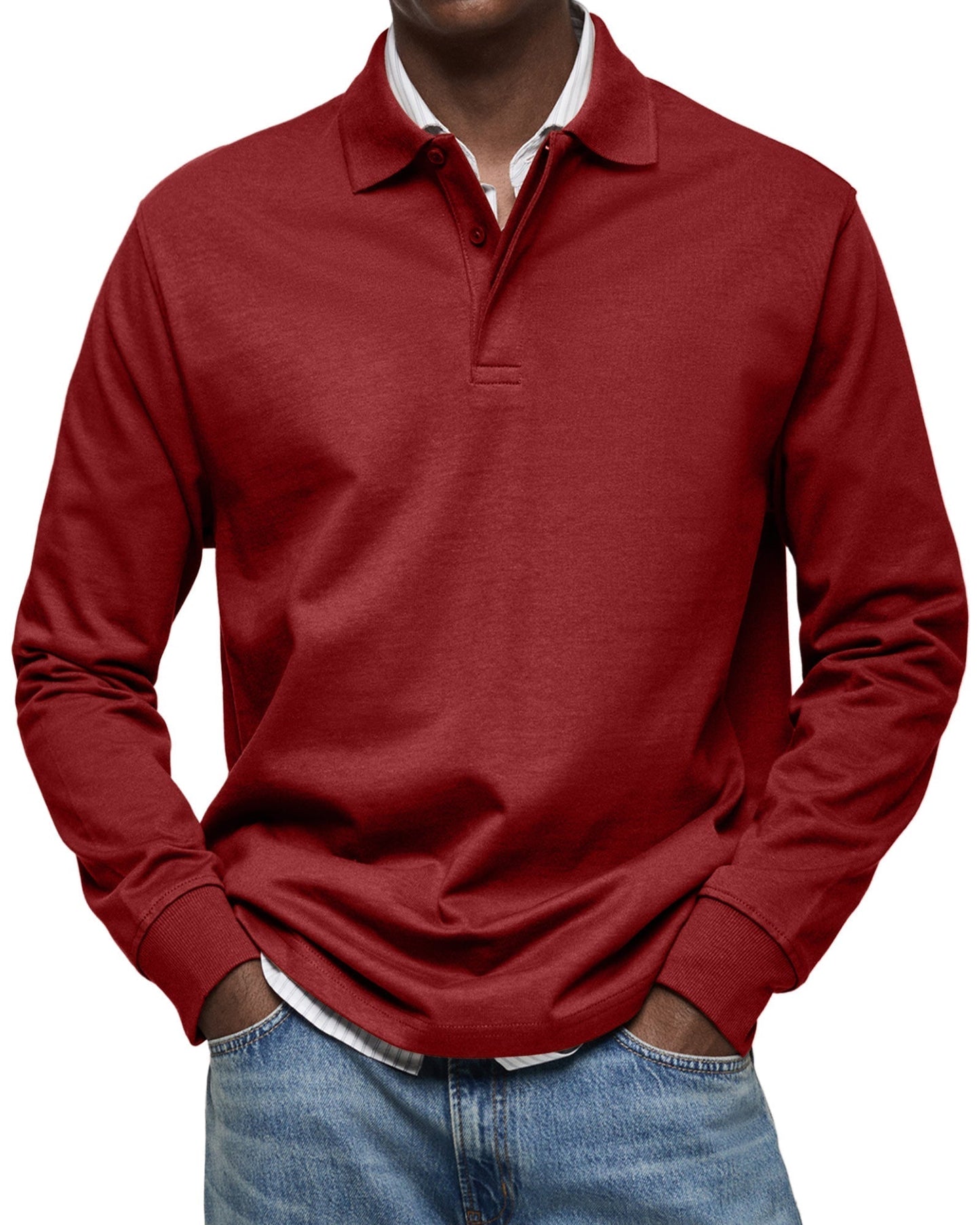 Stijlvolle Longsleeve Polo