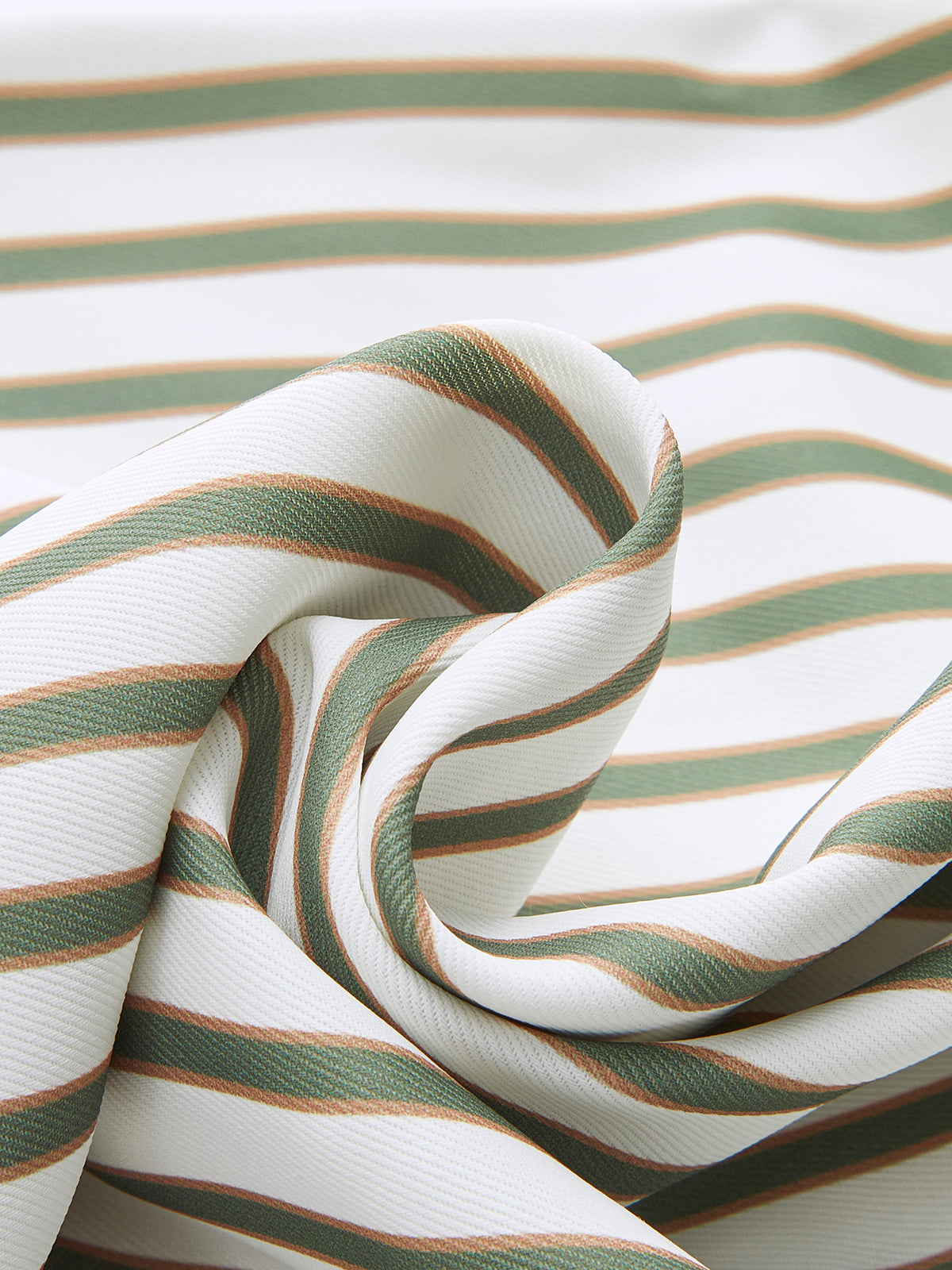 Gestreept Metalen Ronde Hals Shirt Voor Modebewuste Vrouwen – Stijlvol Design, Verstelbare Riem & Perfect Voor Elke Gelegenheid.