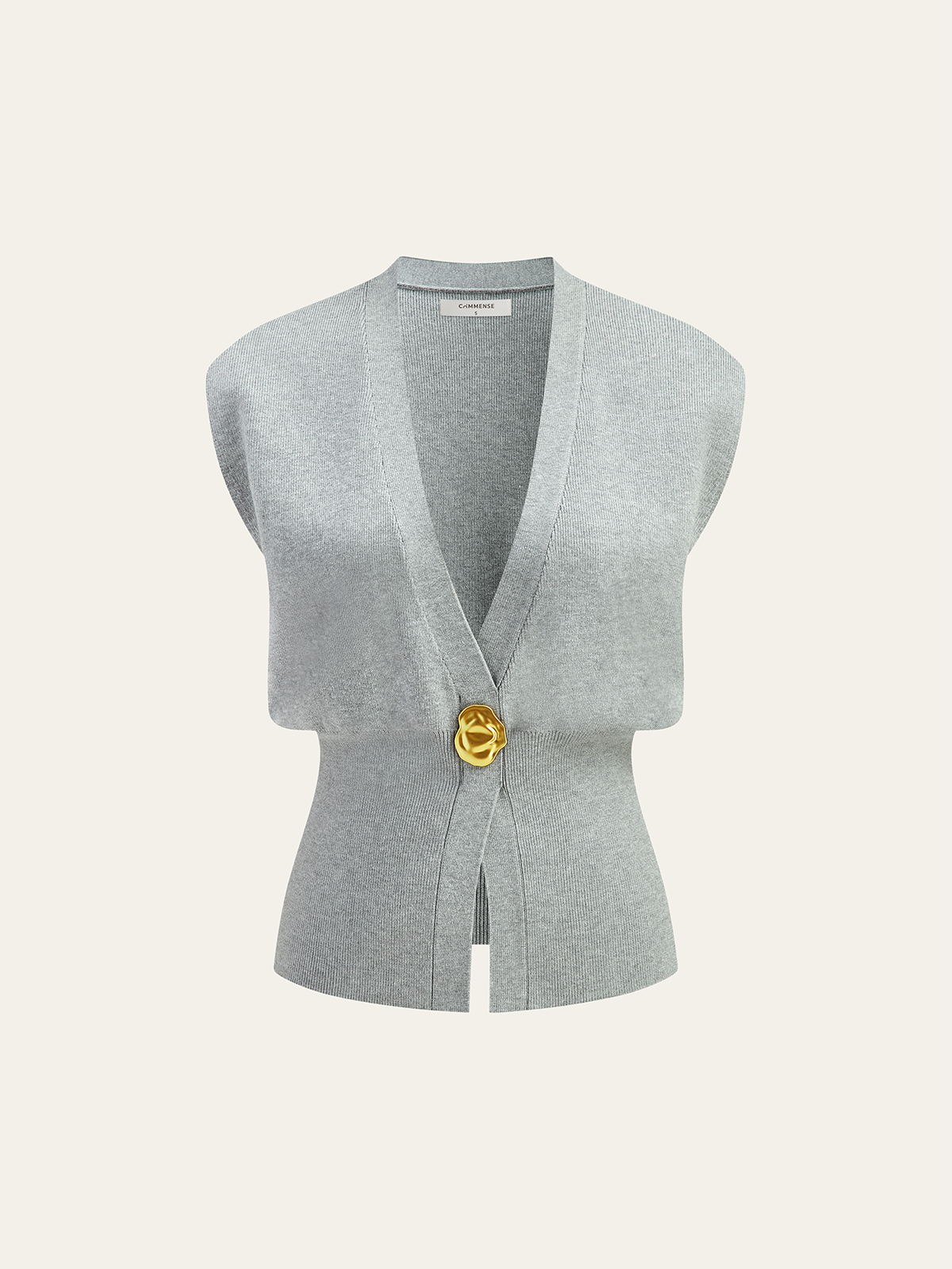 Stijlvol V-Hals Gebuttonde Trui Vest Voor Modebewuste Vrouwen – Luxe Stoffen, Veelzijdige Kleur & Elegante Casual Look Voor Elke Gelegenheid.