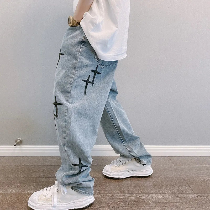 Heren Vintage Baggy Jeans