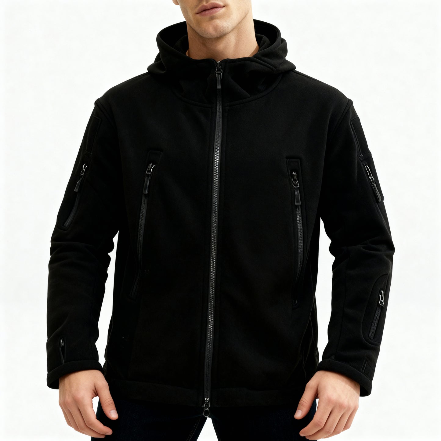 Heren Fleece Tussenjas