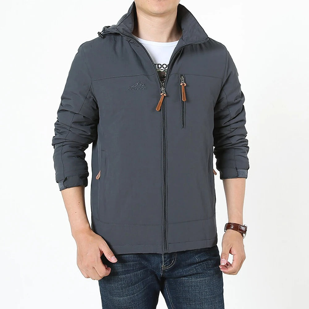 Lichtgewicht Herenjas Met Rits – Sportief En Veelzijdig Voor Dagelijks Gebruik