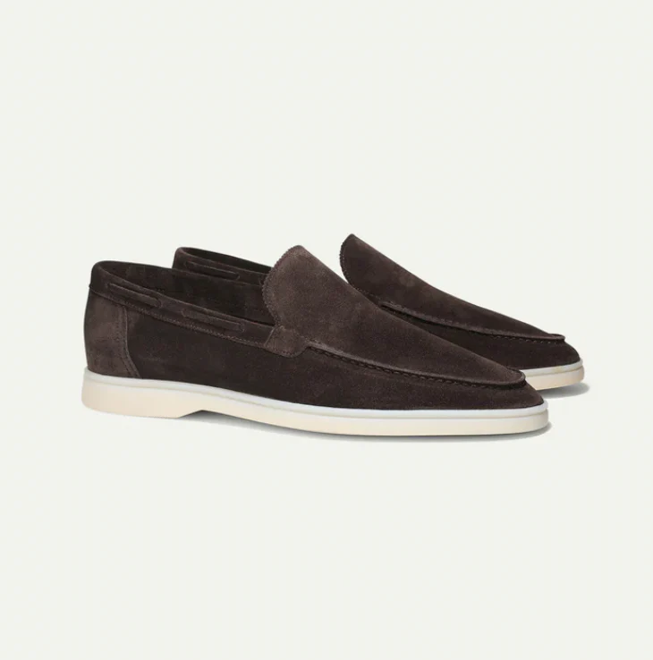 Heren Instapper Suède Look – Slip-On, Ademend & Voorjaar & Zomer