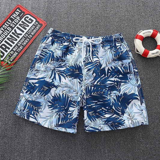 Heren zwembroek met tropische print – sneldrogend, comfortabel & perfect voor zomer