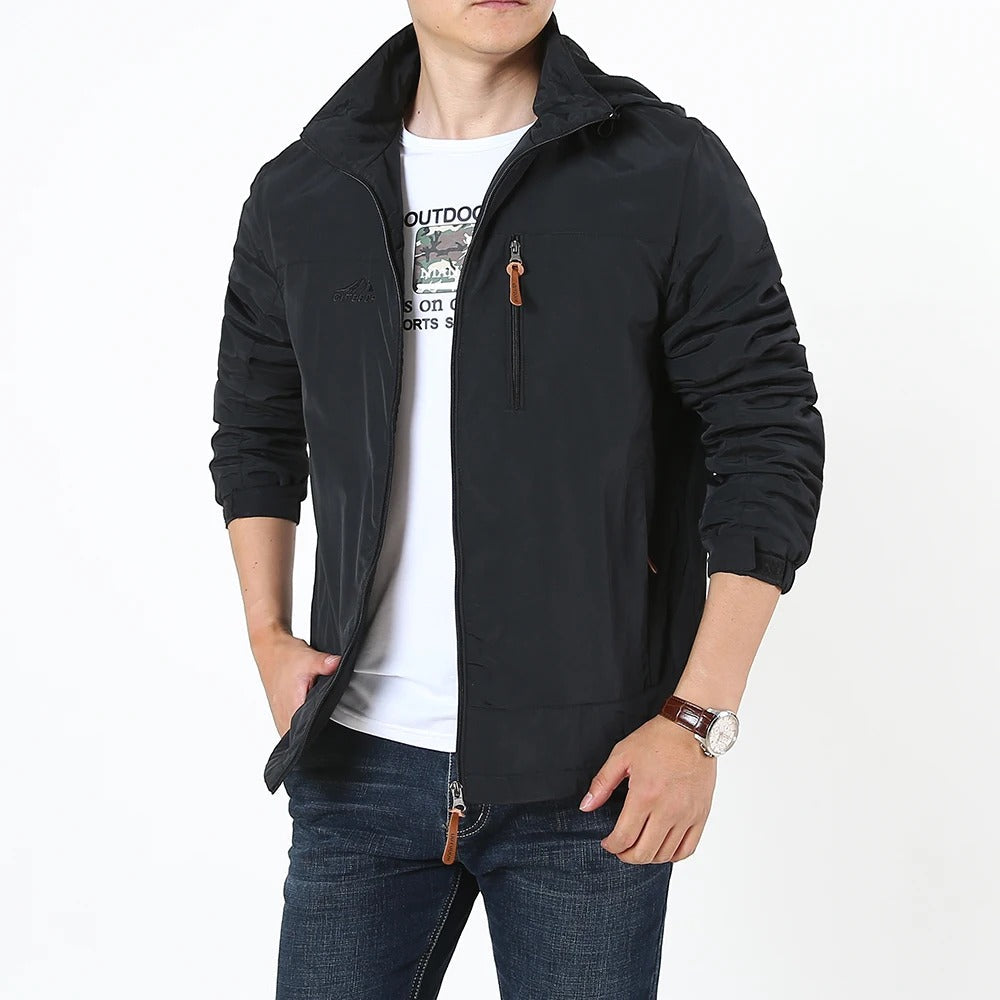 Lichtgewicht Herenjas Met Rits – Sportief En Veelzijdig Voor Dagelijks Gebruik