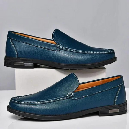 Heren Instapper Met Stikseldetail – Slip-On, Comfortzool & Voorjaar & Zomer