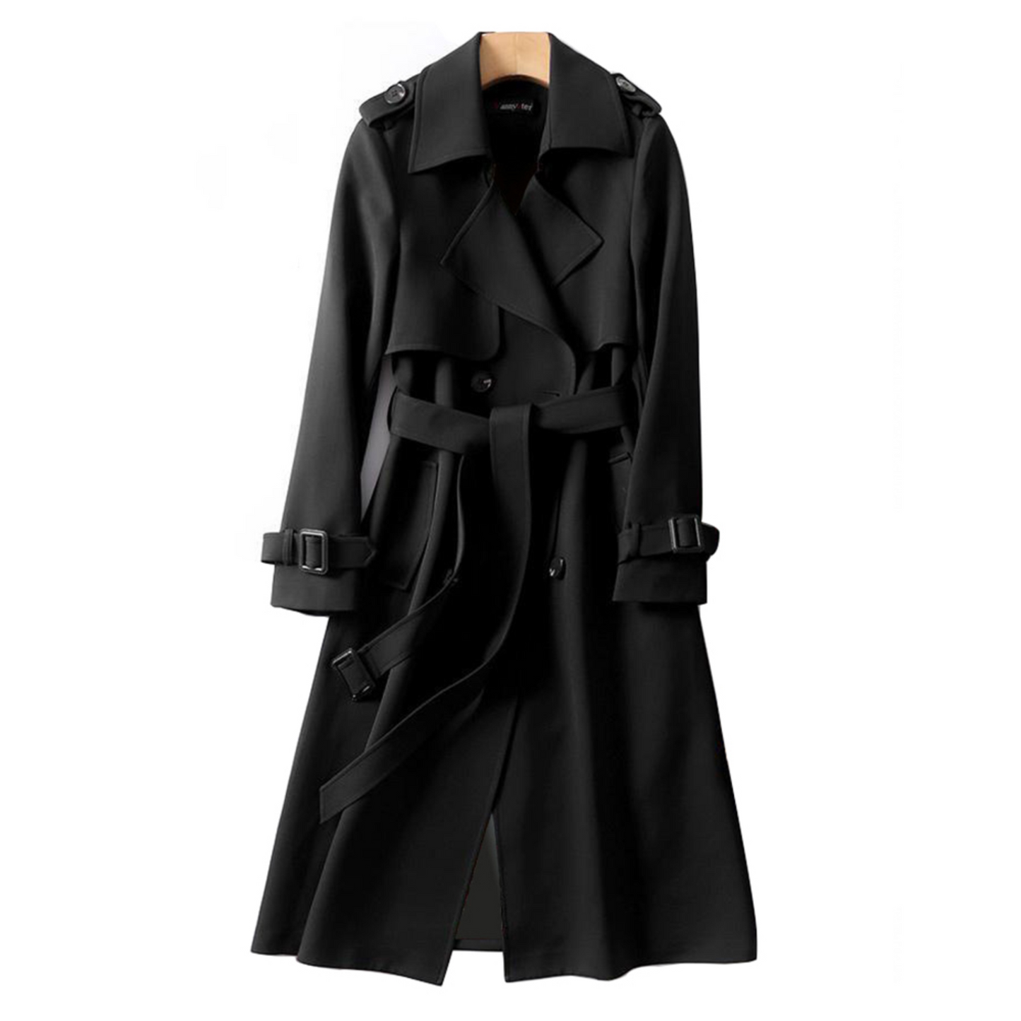 Lange Trenchcoat Met Ceintuur – Elegante Musthave Voor Herfst En Lente