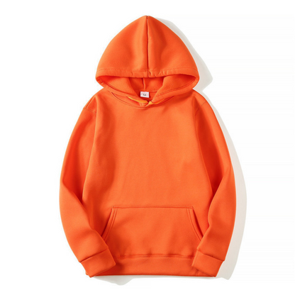 Basic Uniseks Hoodie Met Capuchon