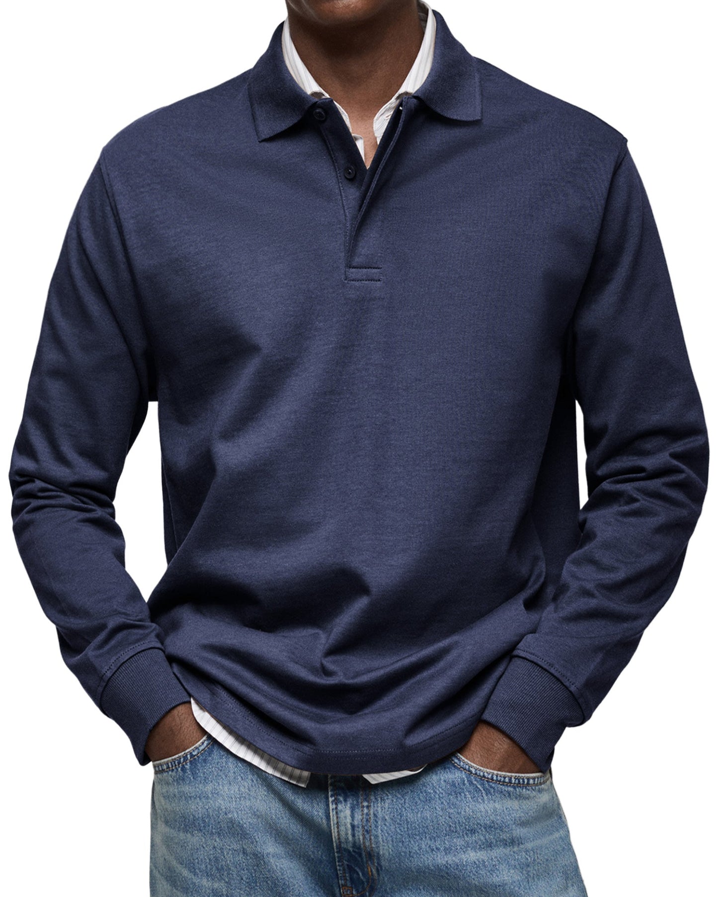 Stijlvolle Longsleeve Polo