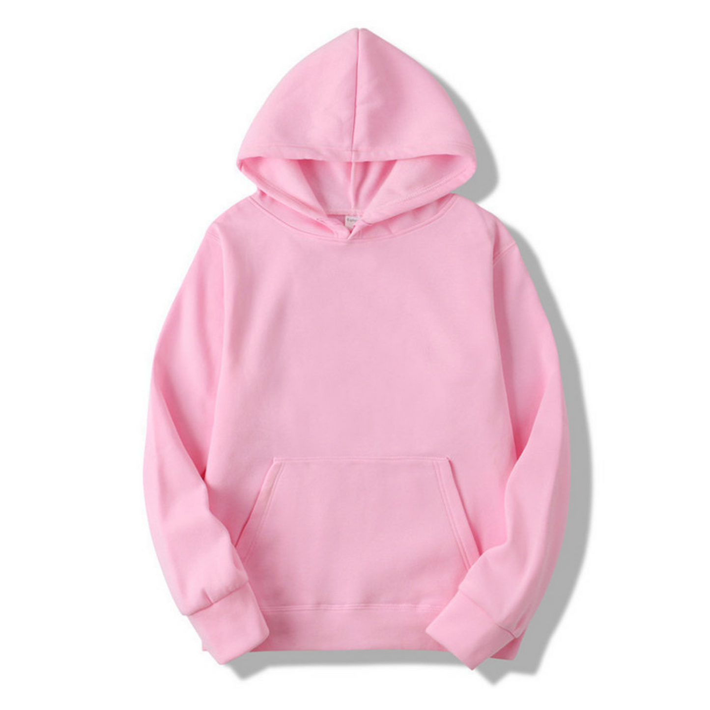 Basic Uniseks Hoodie Met Capuchon