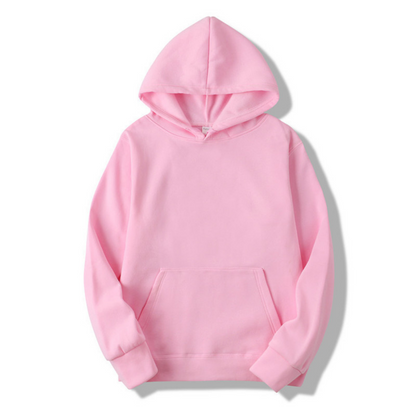 Basic Uniseks Hoodie Met Capuchon