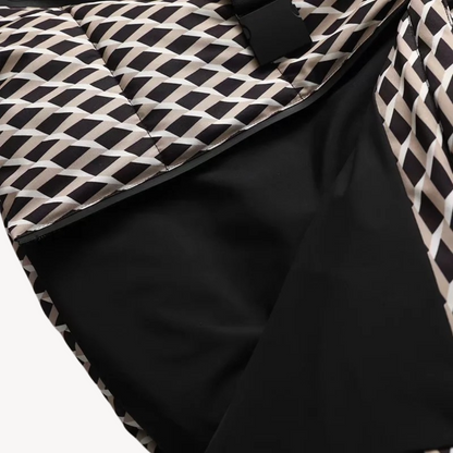 Dames Donsjas Met Bijpassende Riem