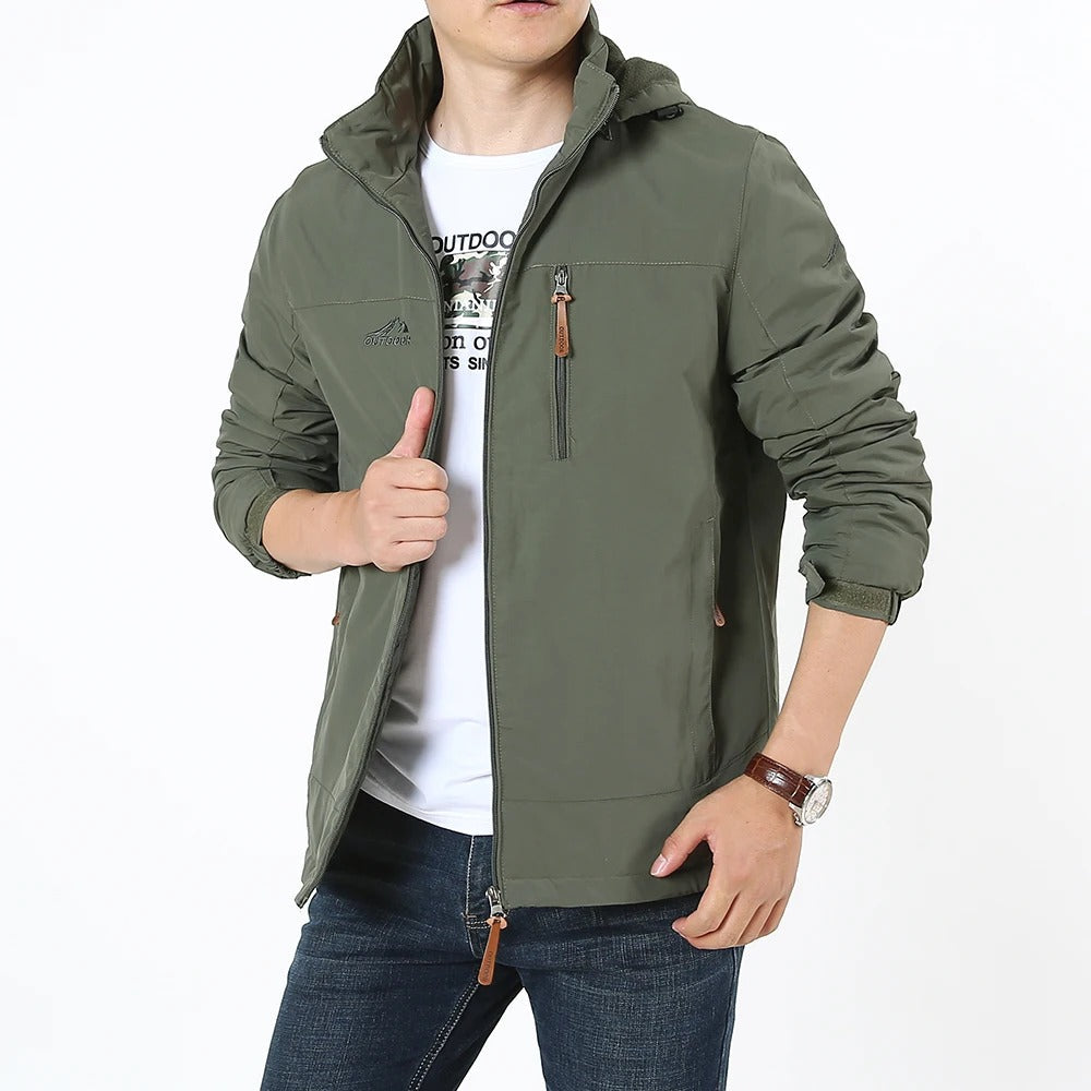 Lichtgewicht Herenjas Met Rits – Sportief En Veelzijdig Voor Dagelijks Gebruik