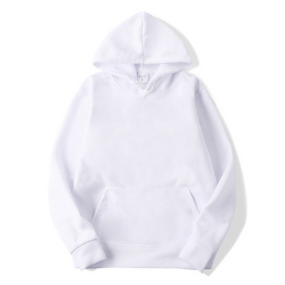 Basic Uniseks Hoodie Met Capuchon