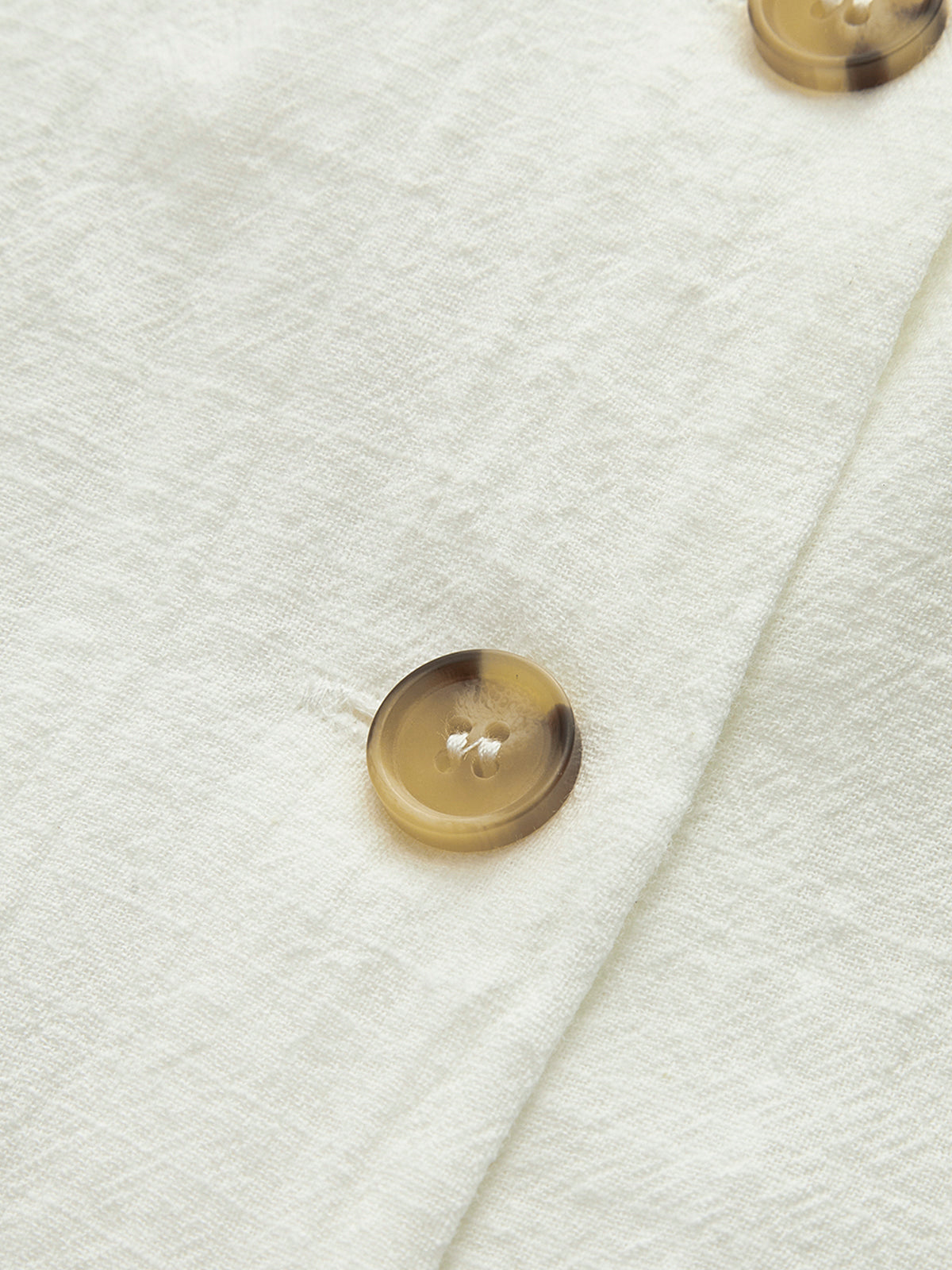 Katoenen Knoop-Voorkant Kort Jurk Voor Modebewuste Vrouwen – Ademende Stoffen, Flatterende Pasvorm & Ideaal Voor Zomerse Uitjes.