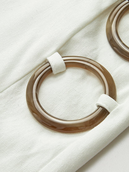 O-Ring Uitsnijding Mouwloos Jurk Voor De Modebewuste Vrouw – Elegant Design, Ademend Materiaal & Perfect Voor Avonduitjes Of Feestelijke Gelegenheden.