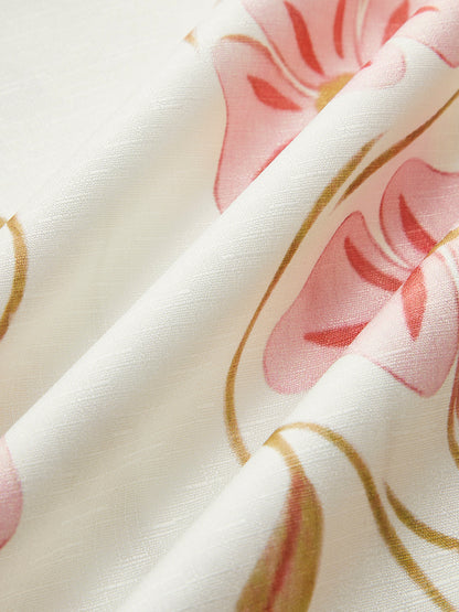 Romantische Mouwloze Korte Jurk Voor Dames – Zachte Stof, Speelse Print & Perfect Voor Zomerse Avonden Met Een Vleiende Pasvorm.