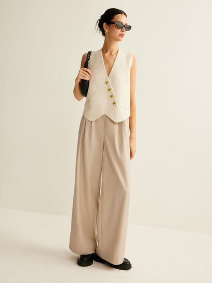 Getailleerd Gilet Voor Dames