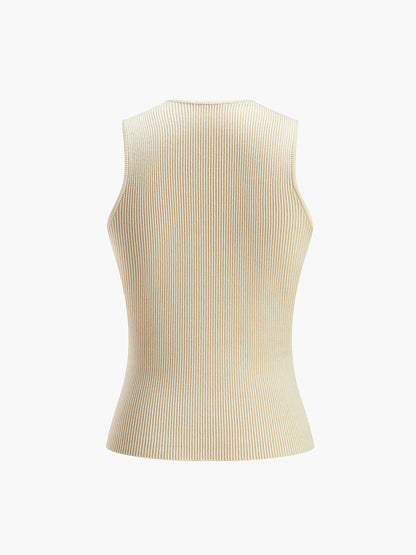 Elegante Basis Tanktop Voor Dames – Zachte Katoenmix, Tijdloze Zwart & Perfect Voor Dagelijkse Styling Of Laagjes Onder Jassen.