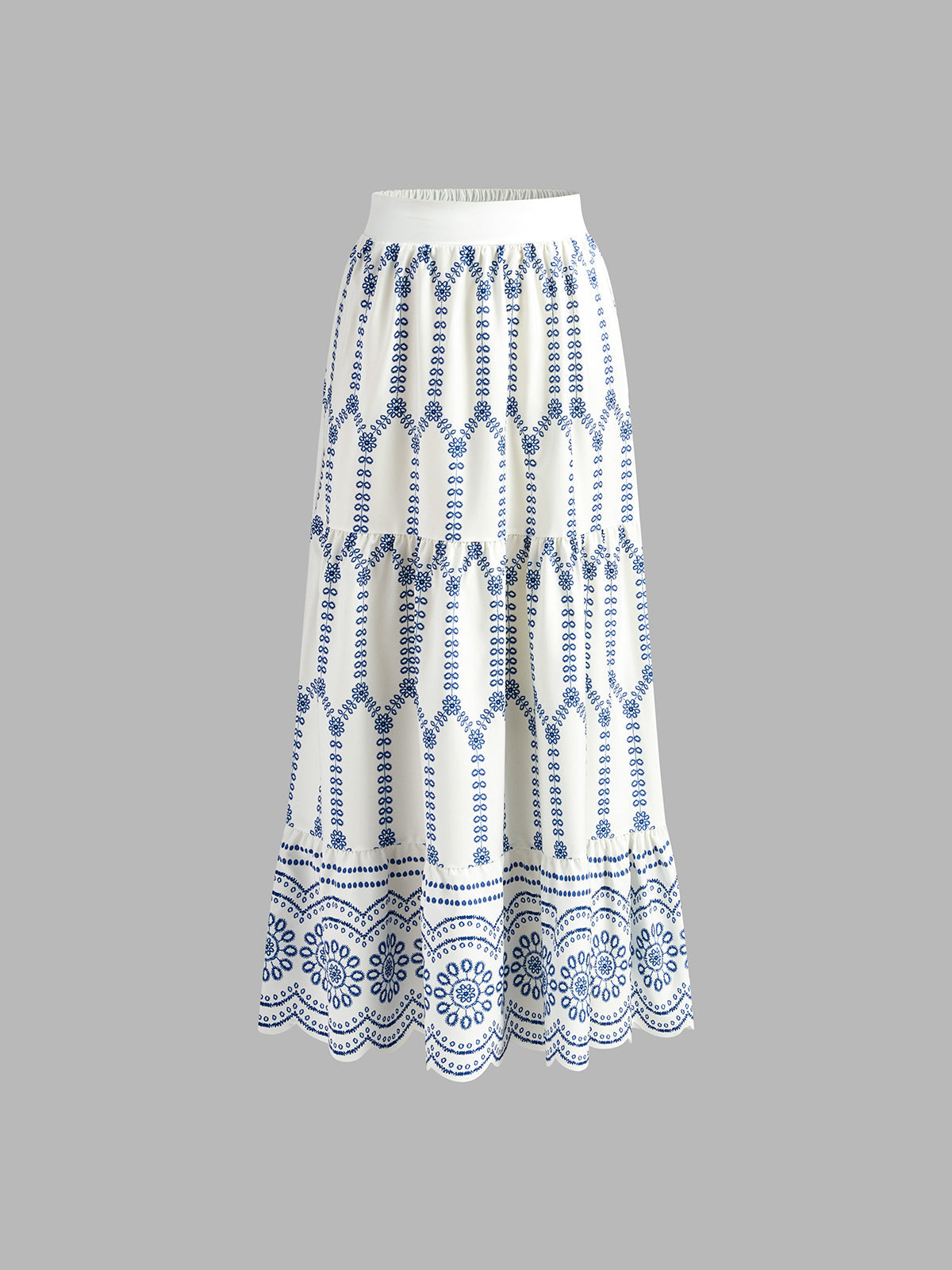 Elegante Geprinte Mouwloze Rokset Voor Modebewuste Dames – Zachte Stof, Speelse Strik & Perfect Voor Zomeruitjes Of Feestelijke Gelegenheden.