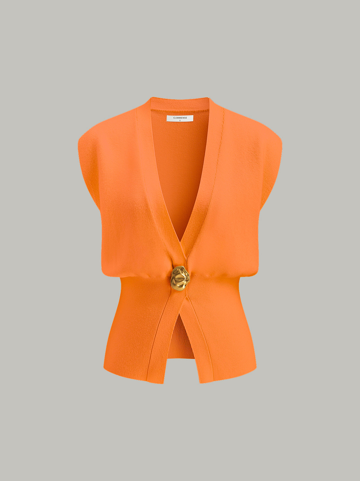 Stijlvol V-Hals Gebuttonde Trui Vest Voor Modebewuste Vrouwen – Luxe Stoffen, Veelzijdige Kleur & Elegante Casual Look Voor Elke Gelegenheid.