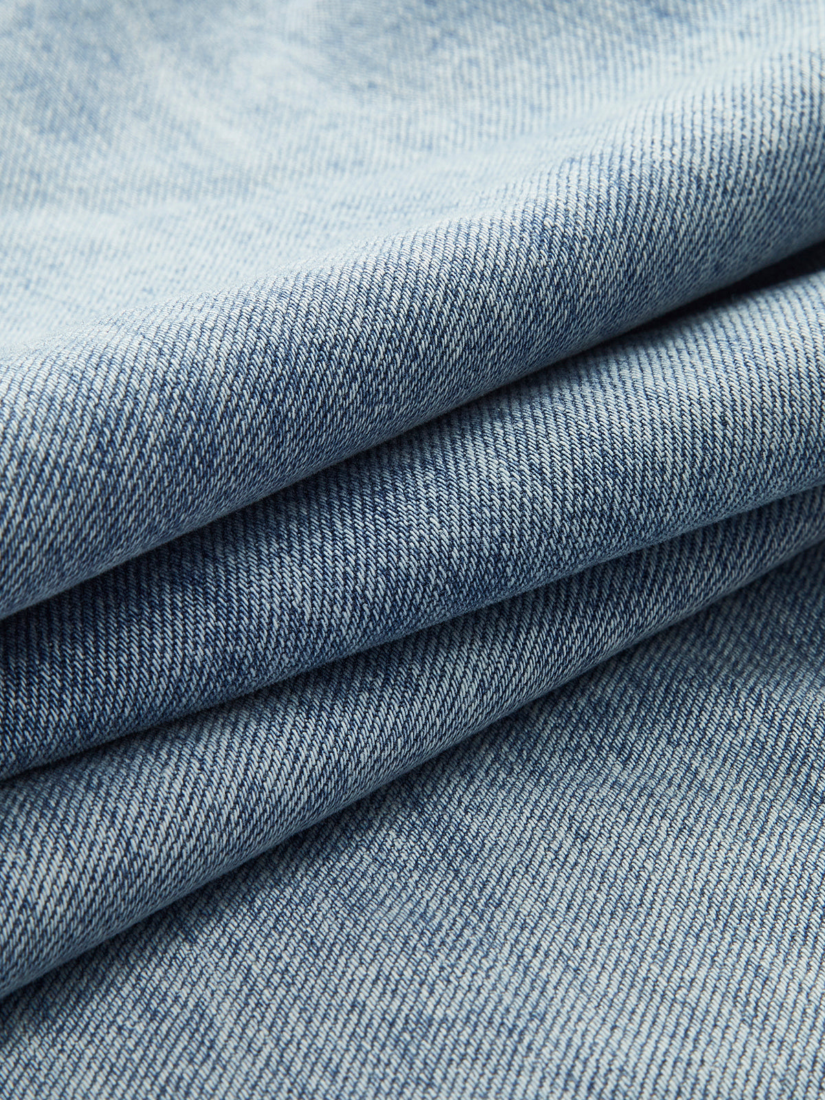 Asymmetrische Taille Wijde Jeans Voor Modebewuste Vrouwen – Katoenmix, Trendy Lichte Blauw & Zorgvuldig Ontwerp Voor Een Unieke Stijlervaring.