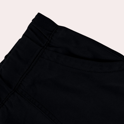 Korte Broek Voor Dames – Denimlook, Stretchband & Rucherand Voor Zomer