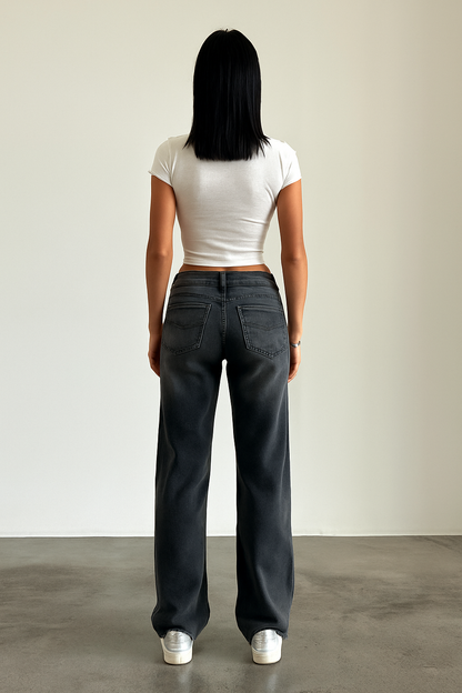 Dames Low Rise Jeans