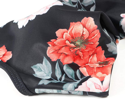 High-waist bikini met gekruiste top voor dames – corrigerende fit, verstelbaar & zomerproof