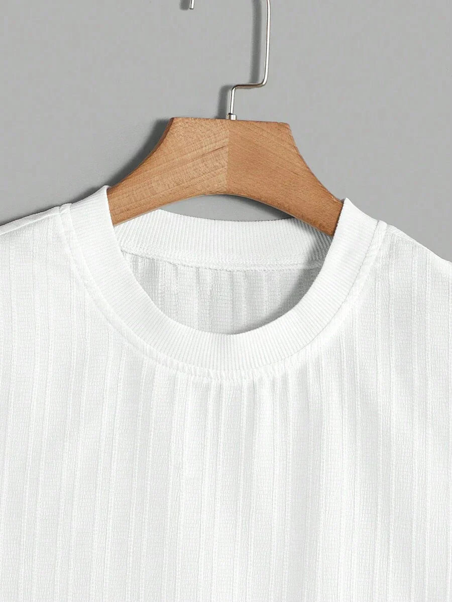 Zomerse Herenset Zonder Mouwen – Lichtgewicht, Ademend & Minimalistisch Voor Voorjaar & Zomer