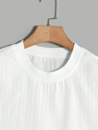 Zomerse Herenset Zonder Mouwen – Lichtgewicht, Ademend & Minimalistisch Voor Voorjaar & Zomer