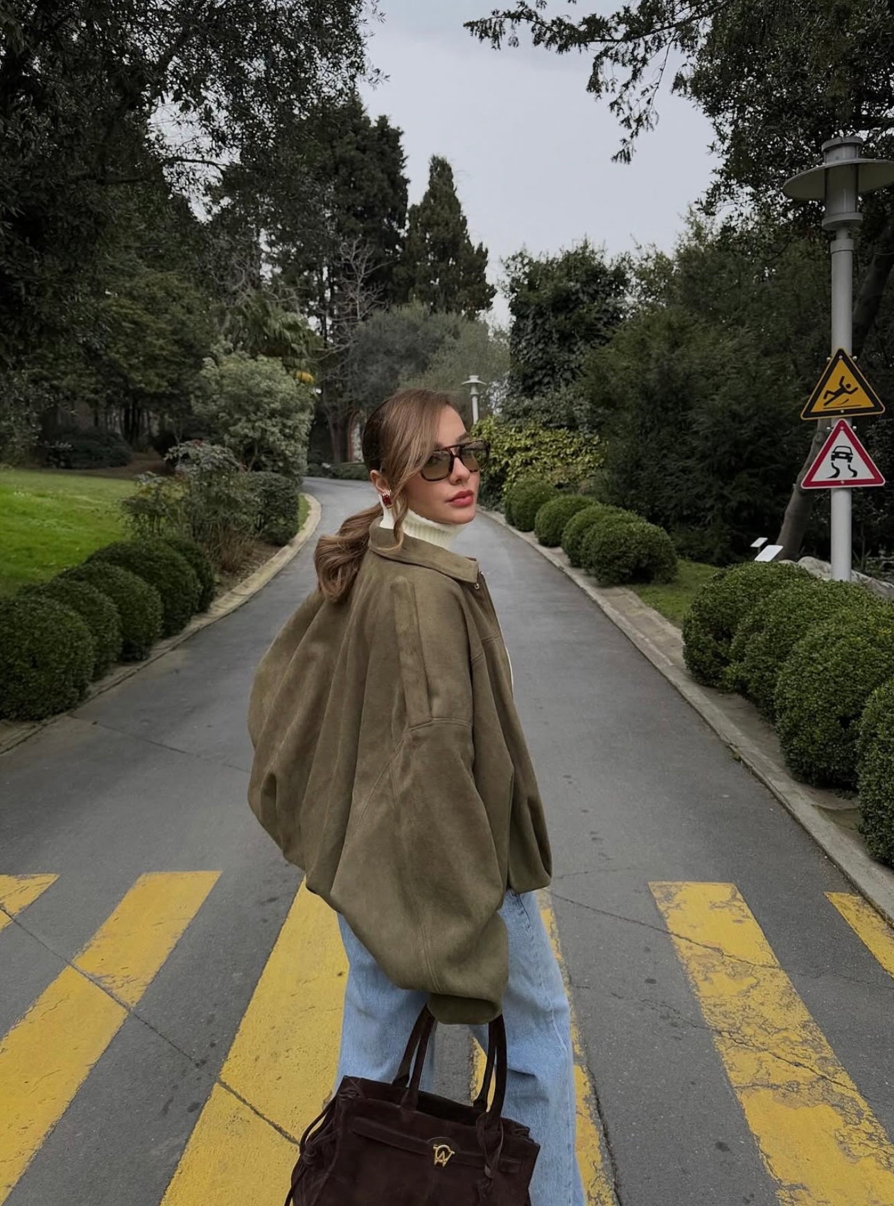 Dames Oversized Suède Jas