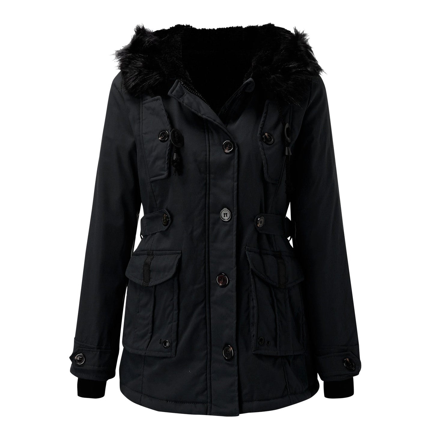 Winddichte Winter Parka Dames