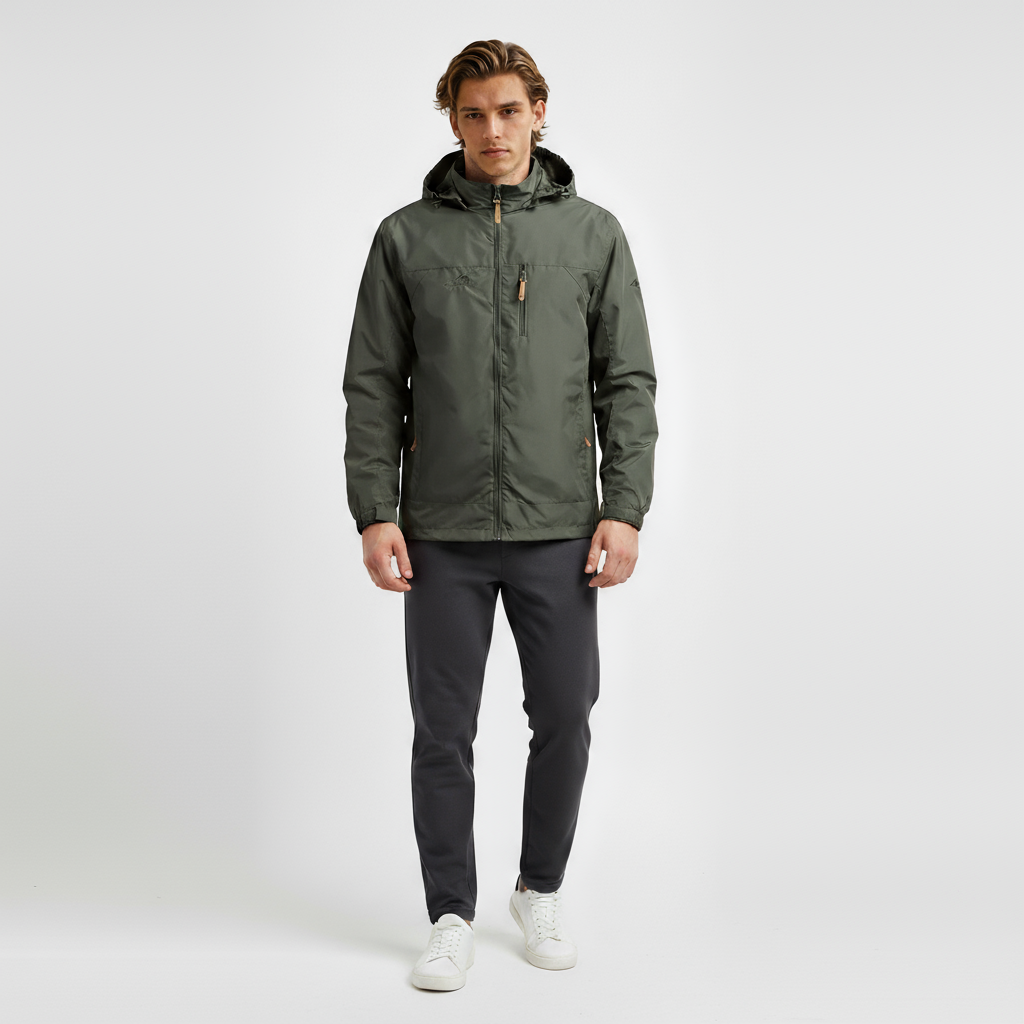 Waterdichte Regenjas Met Capuchon