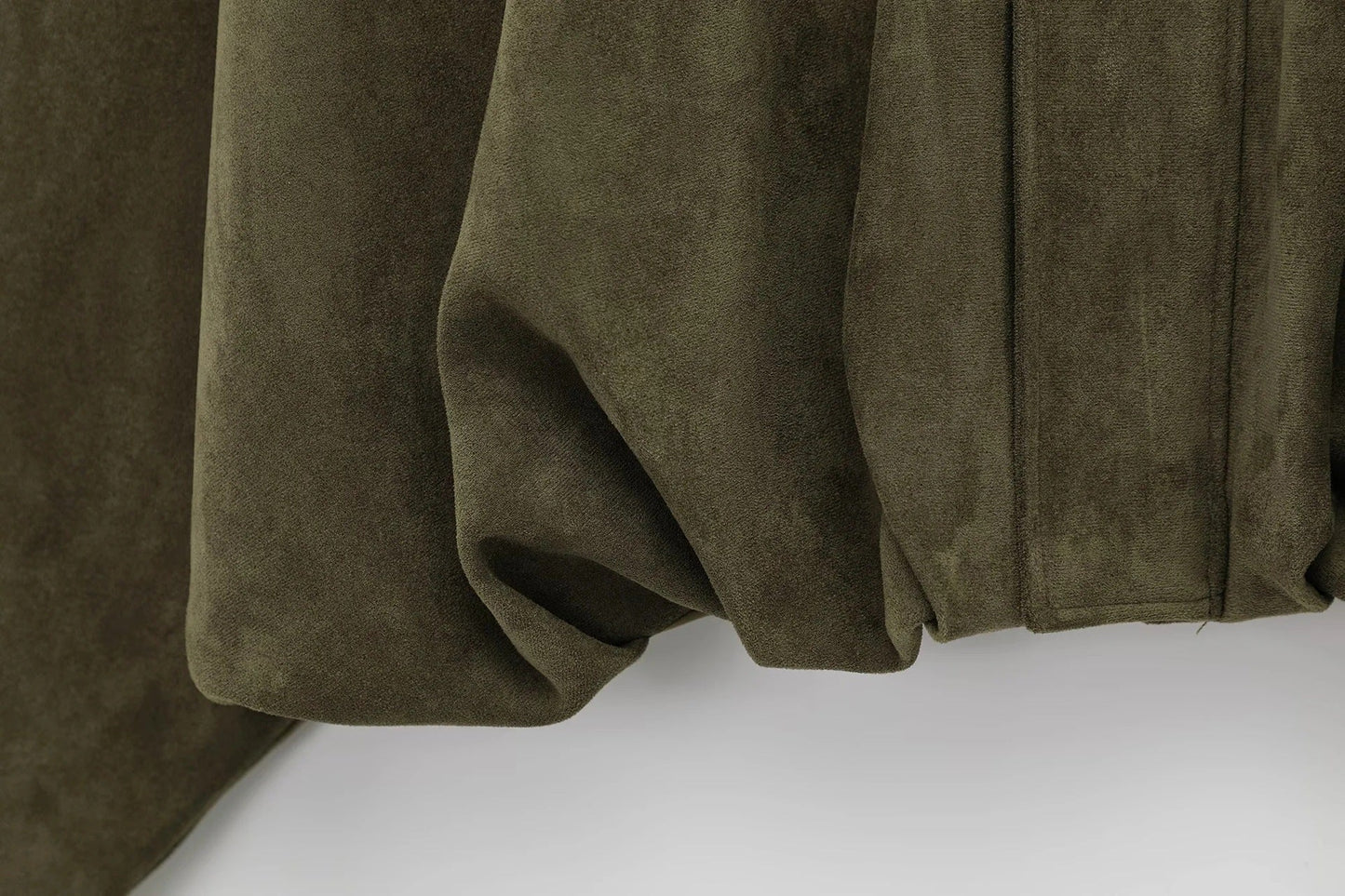 Dames Oversized Suède Jas