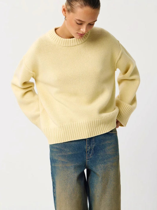 Oversized Dames Winter Knit