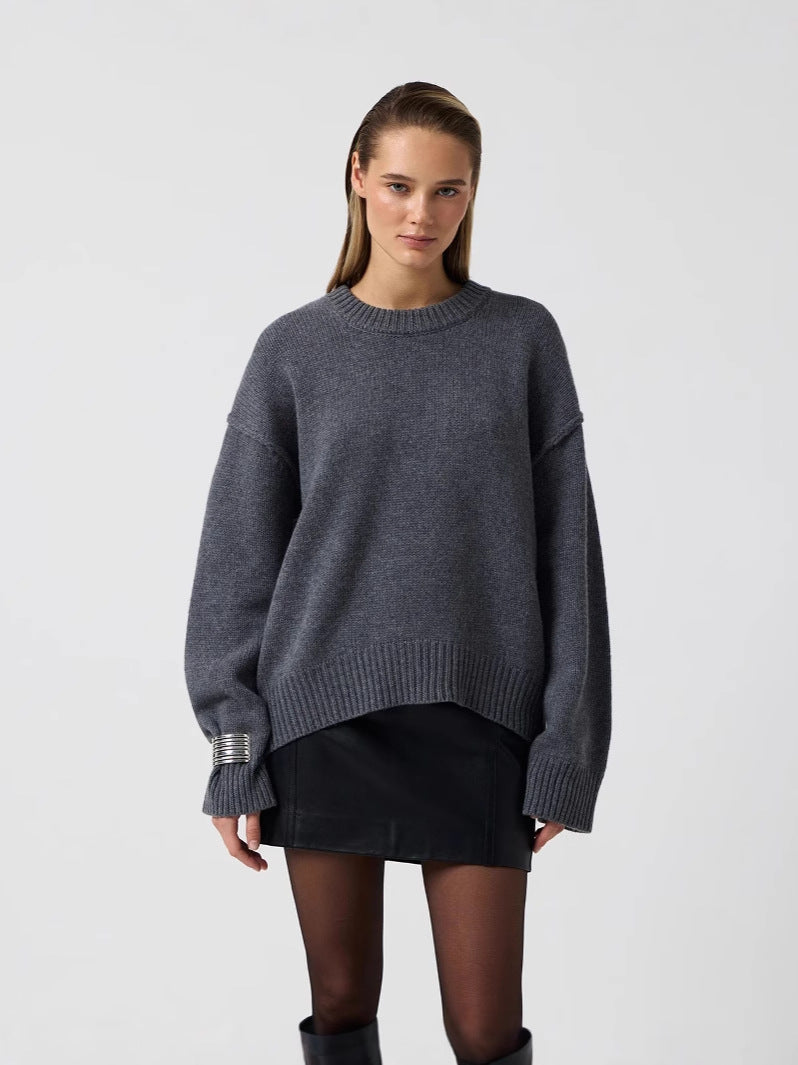 Oversized Dames Winter Knit