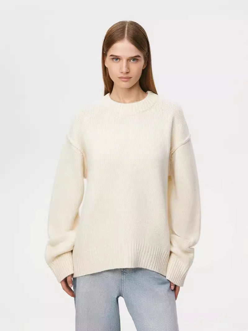 Oversized Dames Winter Knit