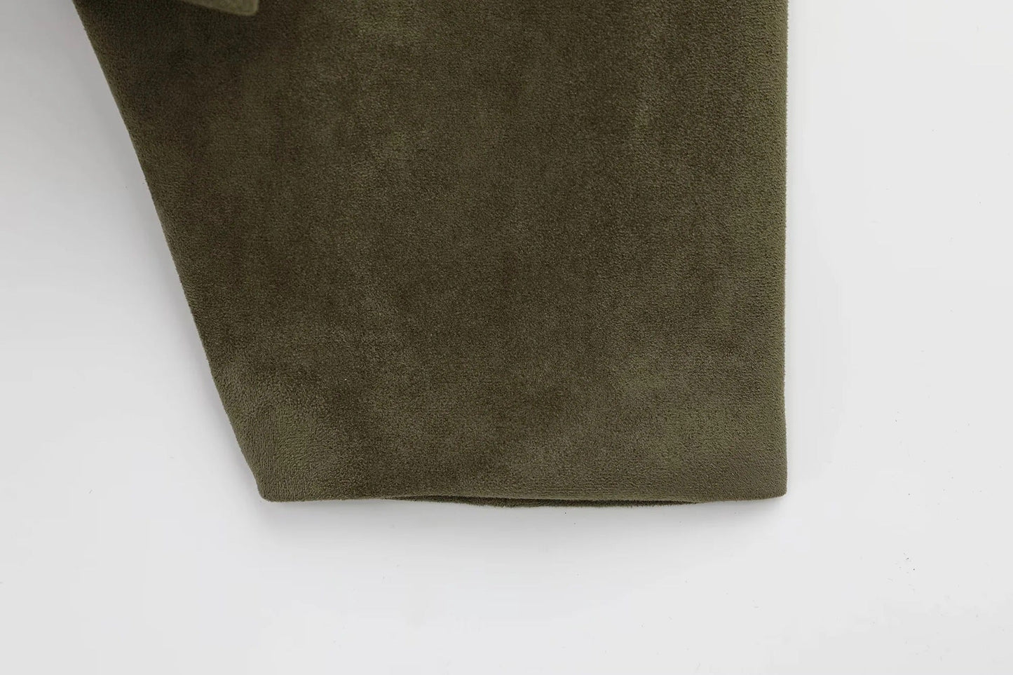 Dames Oversized Suède Jas