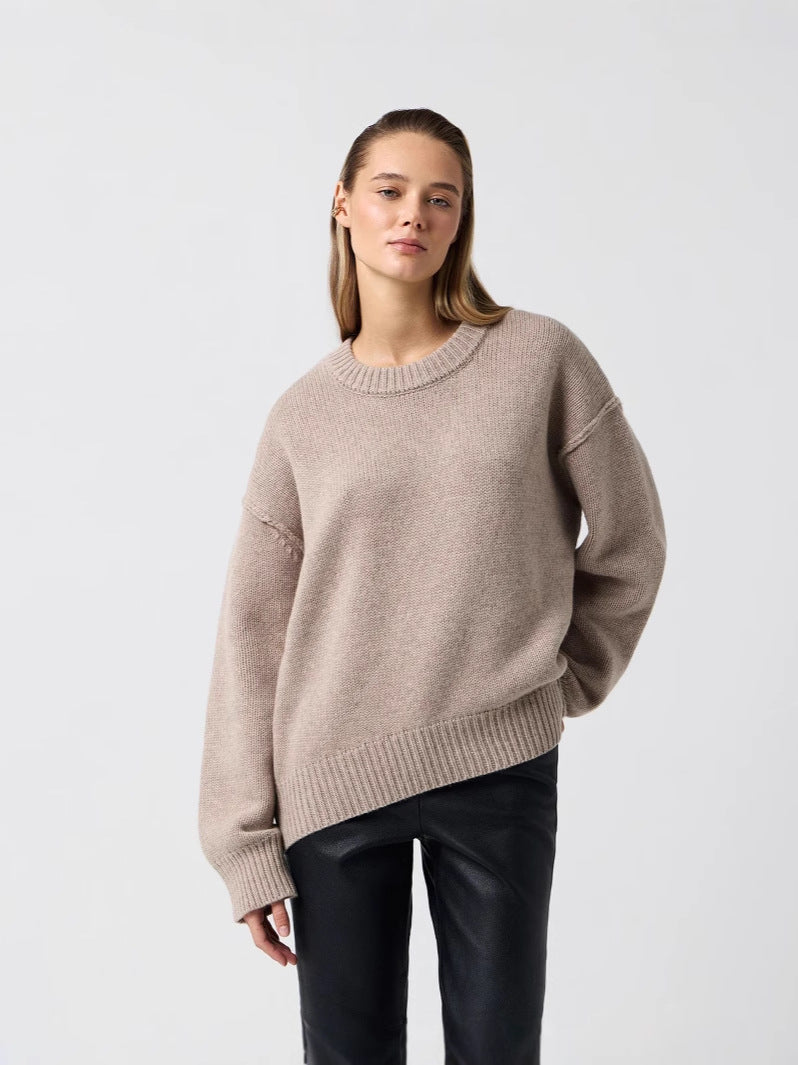 Oversized Dames Winter Knit