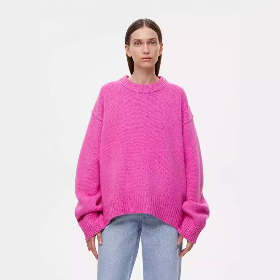 Oversized Dames Winter Knit