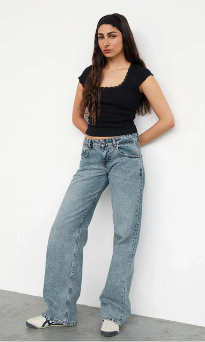 Dames Low Rise Jeans