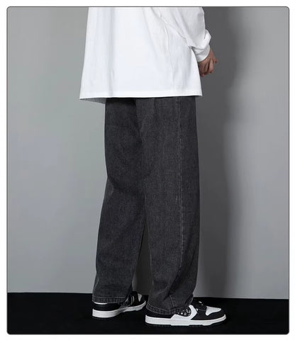 Loose Straight Herenjeans