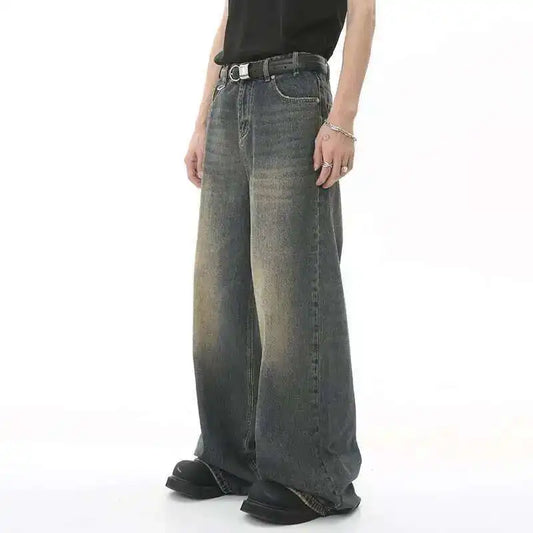 Zwarte Wide Leg Jeans