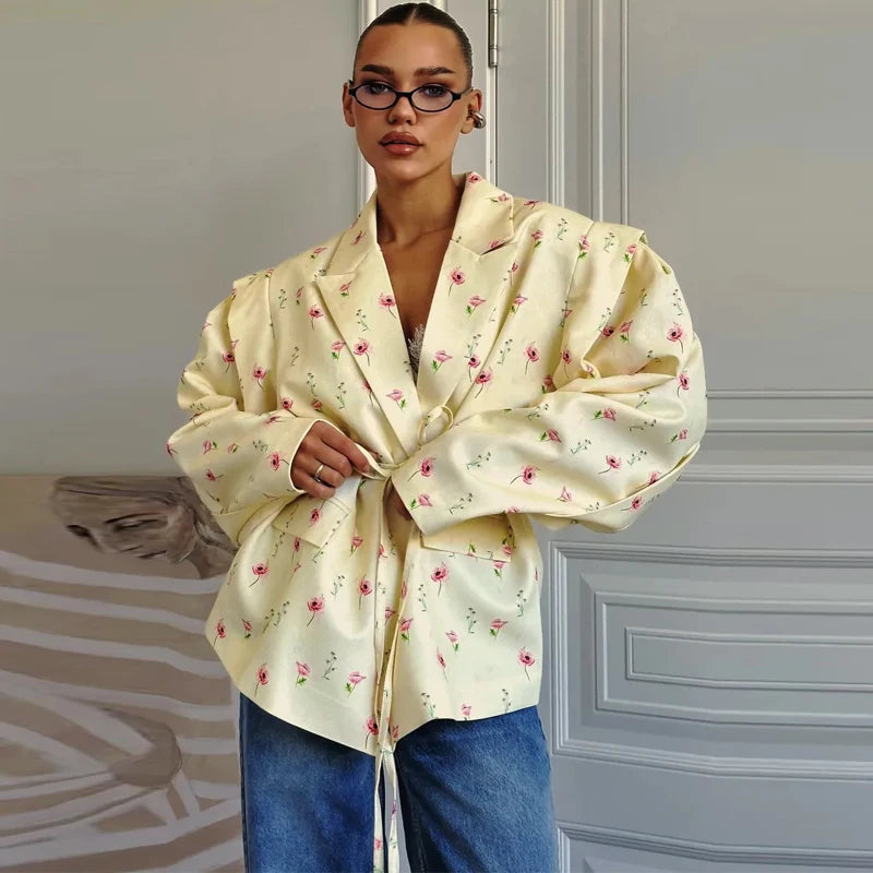 Oversized Dames Blazer