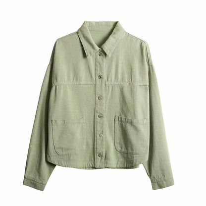 Oversized Spijkerjas Met Zakken