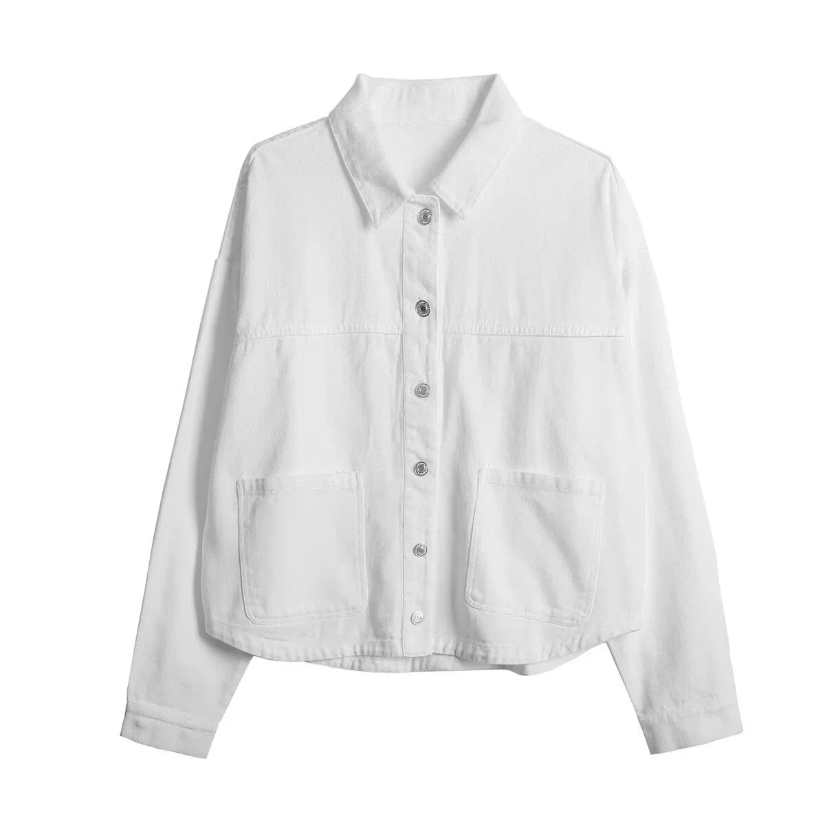 Oversized Spijkerjas Met Zakken