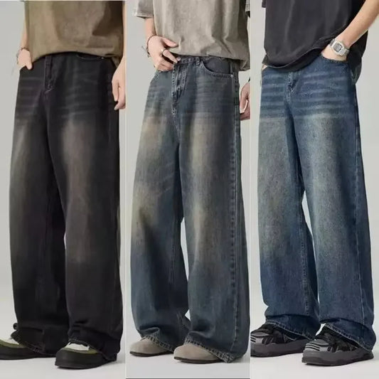 Heren Wide Leg Jeans