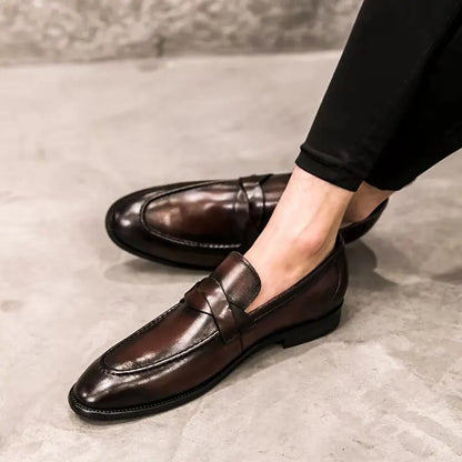 Heren Loafer In Lederlook – Slip-on, Comfortzool & Tijdloos Design Voor Voorjaar & Zomer