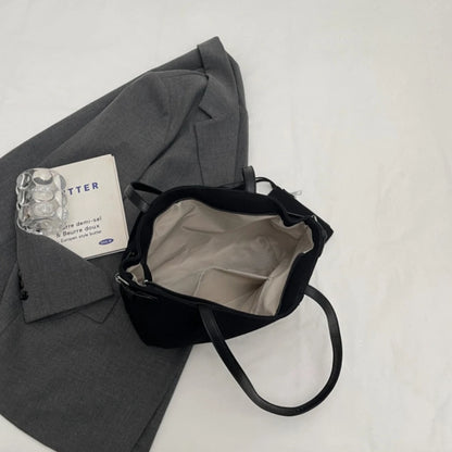 Suède Look Handtas Dames